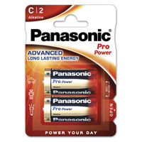 C size  Panasonic   "PRO Power" 1.5V, Alkaline, Blister*2, LR14XEG/2BP