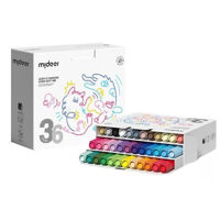 Набор для творчества Mideer MD1261 Set de markere acrilice cu peniță ultra moale, 36 culori
