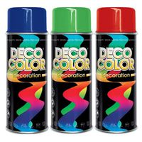 Эмаль - спрей RAL 6029 зеленый 400мл DECO COLOR