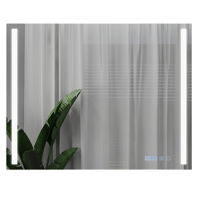 Oglindă baie Bayro Sigma 1000x800 LED touch c подогревом, часами и термометром