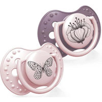 Suzetă Canpol 22/875 girl LOVI 18+ мес (2 шт) BOTANIC