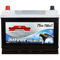 Автомобильный аккумулятор Sznajder 57552 75Ah Silver Premium Japan Cars (+левый) 750A