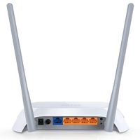 3G/4G Wi-Fi N TP-LINK Router, "TL-MR3420", 300Mbit, USB2.0 for Modem, 2x5dBi Antennas