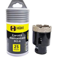 Набор головок, бит, насадок Haki 4659 коронка алмазная M14 Ø25мм
