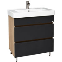 Шкаф под умывальник Mashtab 11352 Sonata cu 2 sertare fara minere 80cm Sonata