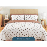 Textile de casă Relaxe Home Lenjerie de pat Dreams Triang Harmony 200x220cm