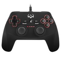 Gamepad  SVEN GC-750, 4 axes, D-Pad, 2 mini joysticks, 11 buttons, USB