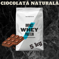 Proteina din Zer - Impact Whey Protein - Ciocolata Naturala - 5 KG