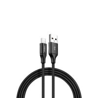 ttec Cable USB to Type-C 2.4A (2m) XL Alumi, Black