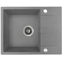 Chiuvetă bucătărie Backer Nona Solo Grey 560x440