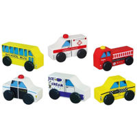 Игрушка Viga 59506 City Vehicles 6pcs Set