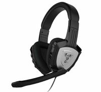 Gaming Headset Qumo Сhampion, 40mm drivers, 20-20khz, 32 Ohm, 100db, 444g., 2x3.5mm