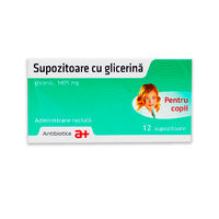 Glicerina supp. copii 1.41g N6x2(Antibiotice)