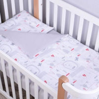 Детское постельное белье Veres 153.1.101 Сменная постель Bear House (3ед.)