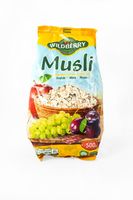 Musli WildBerry (prune, mere, stafide), 500g