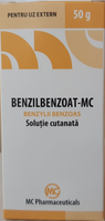 Benzilbenzoat 20% emulsie 50g MC