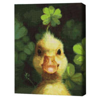 Tablou pe numere BrushMe DBS1228FC Mozaic cu diamante 40x50сm (fără cutie) Rățușca Norocoasă, Lucia Heffernan