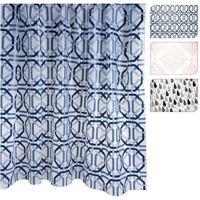 Коврик для ванной Promstore 39585 Набор шторка для душа 180x180cm + коврик для ванной 140x60cm