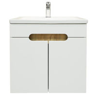 Dulap pentru lavoar Bayro подвесной Etna Duo под умыв. Argo 500 белый мат