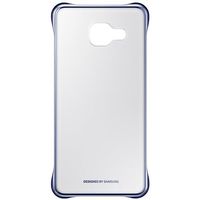 Husă pentru smartphone Samsung EF-QA310, Galaxy A3 2016, Clear Cover, Black/DarkBlue