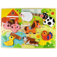 Головоломка Tooky Toy 72905 деревянный пазл TH636