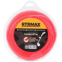 Fir pentru trimmere RTRMAX RTY230 3,0 mm X 67 m (Delta)