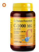 NE2881 VITAMIN C- 1000 MG + ZINC 60 TABLETS.