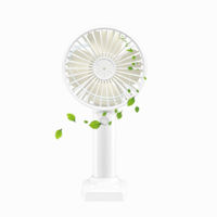 XO Handheld + desktop fan MF57, White