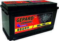 Автомобильный аккумулятор Gepard Standart 100 AH Japan 850A (304x173x224)