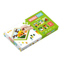 Cubika Wooden Pixel Деревянная Мозаика Животные