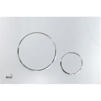 Кнопка смыва Alcaplast M671 пластик хром