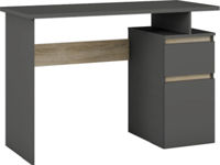 Masa birou Table 4 1,4m graphite / oak sonoma
