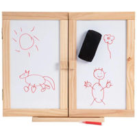 Set de creație Premaman PJQ5NM-CCC-UNQ Tabla magnetica extensibila Alb si Negru