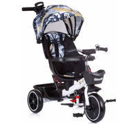 Chipolino Triciclu Smart TRKSA02202BW negru/alb