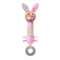 Jucărie gingivală zuruitoare Elefant BUNNY JULIA