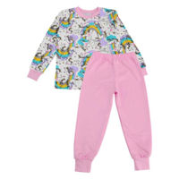 Детская одежда Minikin 2430101110 Пижама р-р110, розовый, девочка