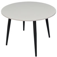 Стол Evelin di Costacurta DT-402-3B, D=100см, Каркас/Опоры: Металл Черный