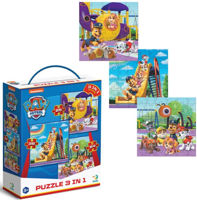 Головоломка Dodo 200578 Puzzle 3în1 Teren de joacă, seria Patrula Cățelușilor