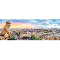 Головоломка Trefl 29029T Puzzle 1000 Panorama - View from the Cathedral of Notre-Dame de Paris