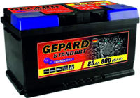 Автомобильный аккумулятор Gepard Standart 85 AH 800A (313x175x191)