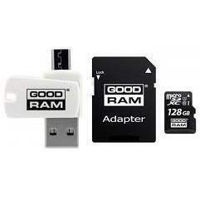 Флэш карта памяти GoodRam M1A4-1280R12, Micro SD Class 10 + card reader