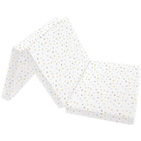 Детское постельное белье Kikka Boo 31107020012 Матрас складной для детской кроватки Dots Grey, 120x60x5 см