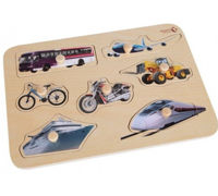 Puzzle din lemn "Transport" Classic World 3741