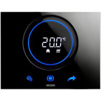Термостат Gewiss GW16970CN Настенный термостат Ice Wi-Fi, черный
