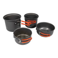 Set de vesela Yate Summit 4 cooking set, alu, SN00164