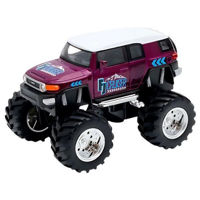 Машина Welly 47003S-GW Monster Truck metalic 1:38 Toyota FJ Cruiser, Big Wheel