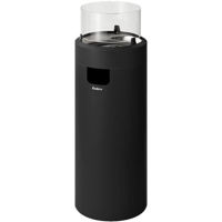 Încălzitor de exterior Enders Semineu pe gaz Nova Led L, Black/Silver (560133)