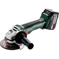 Болгарка (УШМ) Metabo 602374510 W 18 L BL 9-125 2x4.0Ah