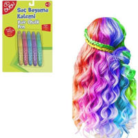 Набор для творчества BuBu SK0001 Set cretă color pentru păr, 5 nuanțe