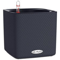 Ghiveci pentru flori Lechuza Cube Color 16, Slate